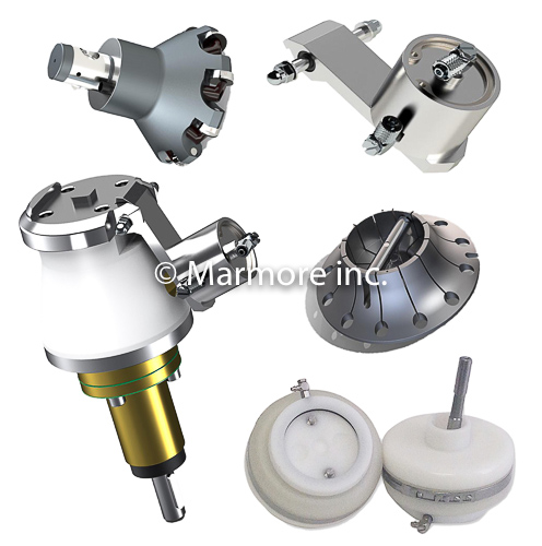 Partes de repuesto para pulidoras de lentes