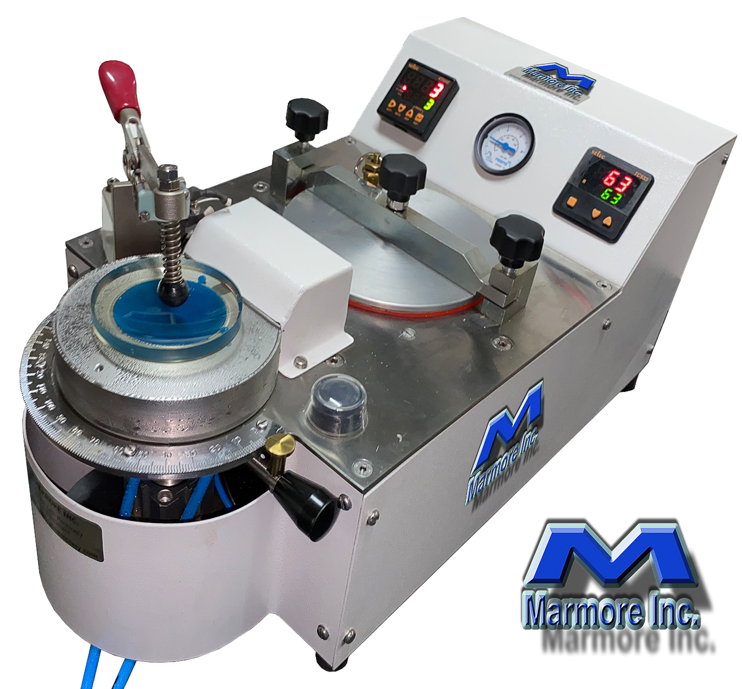 Bloqueadora de cera manual con enfriador